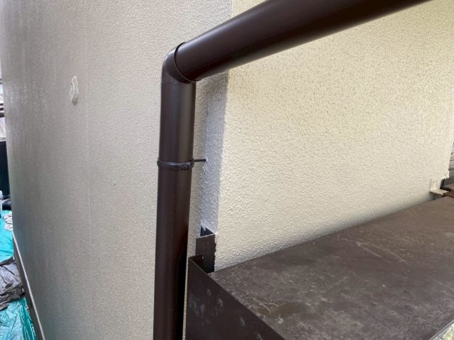 姫路市の交換したパナソニック製竪樋